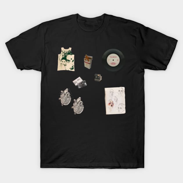 90s / y2k grunge sticker pack T-Shirt by EmikoNamika